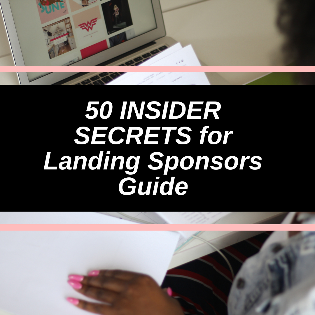 50 INSIDER SECRETS for Landing Sponsors Guide